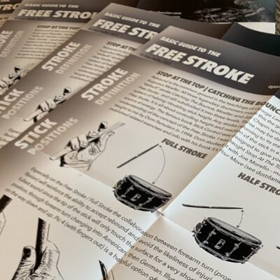 FREE STROKE POSTER | 2 PCS